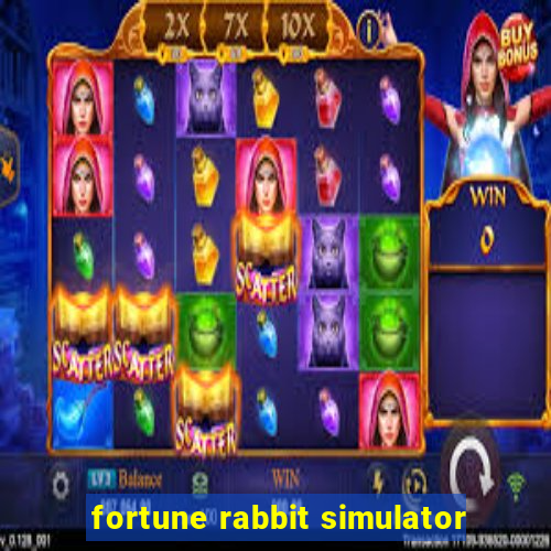 fortune rabbit simulator